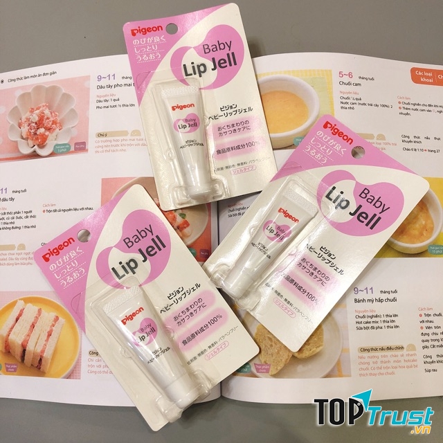 Son dưỡng môi Pigeon Baby Lip Jell
