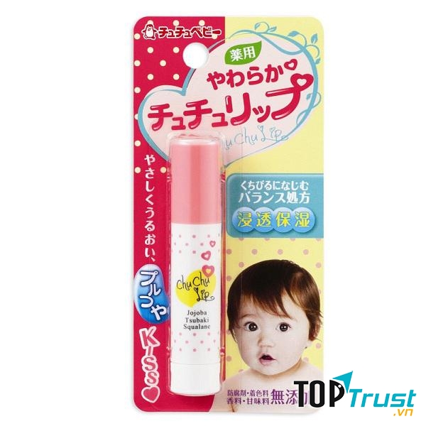 Son Dưỡng Môi Chống Nẻ Cho Bé Chuchu Baby