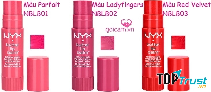 Son dưỡng môi NYX Butter Lip Balm