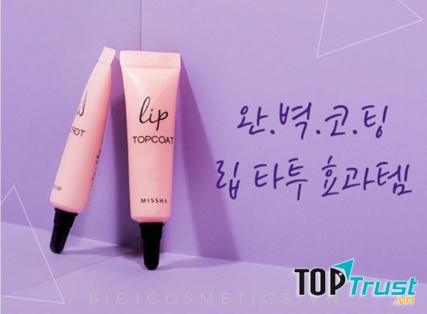 Gel Khóa Màu Son Môi MISSHA Lip Top Coat 5g