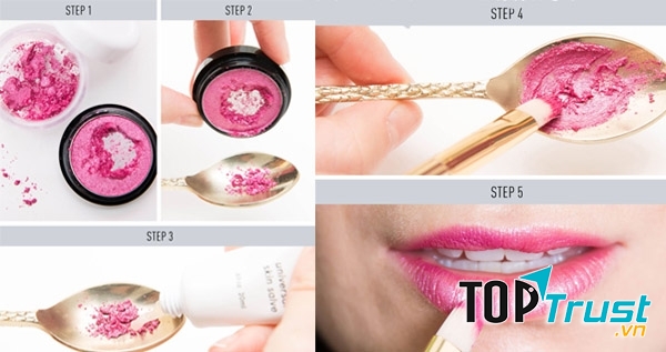 Tự chế màu son môi mới