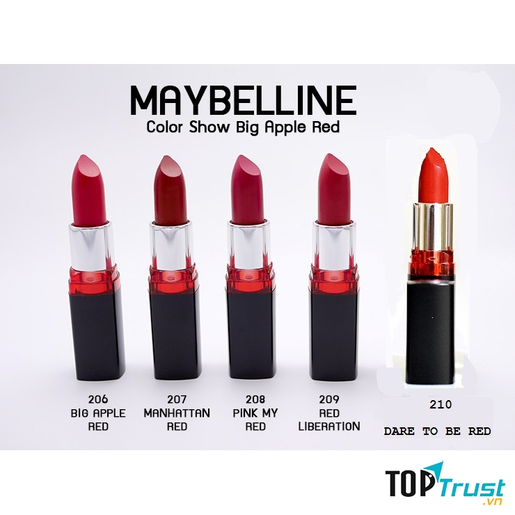 Son lì lâu phai Maybelline New York Color Show Big Apple