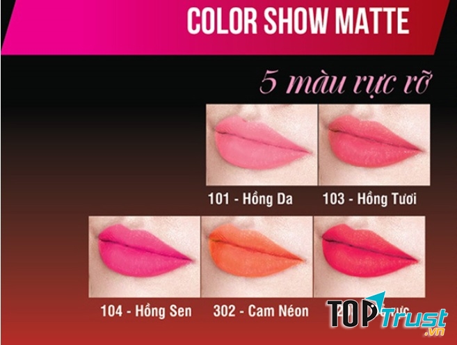Maybelline Color Show Matte Lipstick