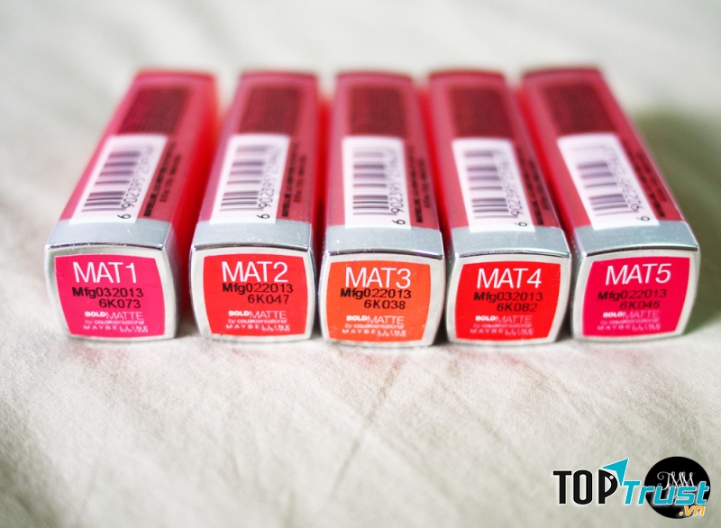 Son lì Maybelline Bold Matte