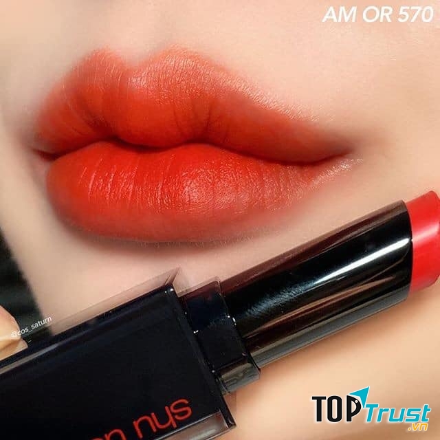 Son Shu Amplified OR 570 Màu Cam Đỏ