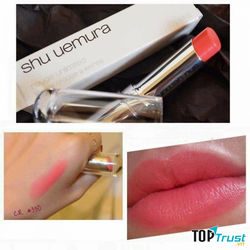 Son Shu Uemura CR 330 Rouge Unlimited Lipstick