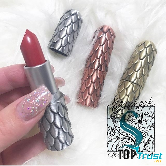 Thỏi son với phần vỏ hình vảy rồng cực độc đáo