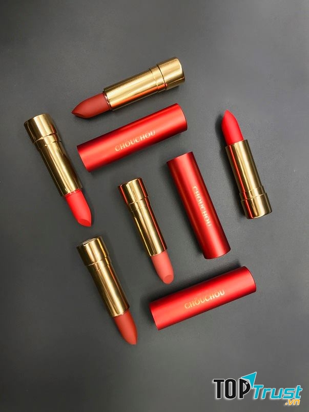Son Thỏi Chou Chou Signature Premier Matt Rouge - Red Edition 3.5gr