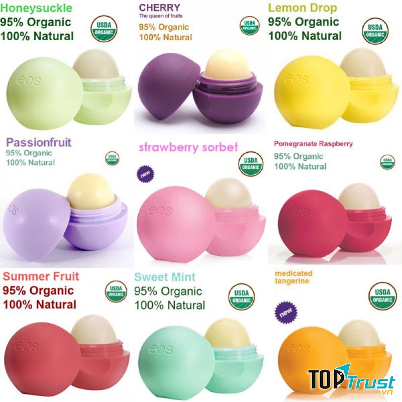 Son trứng dưỡng môi EOS