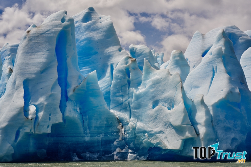 Sông Grey Glacier ở Chile