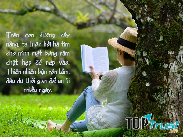 Hãy thử cảm giác hòa mình vào thiên nhiên bạn nhé!