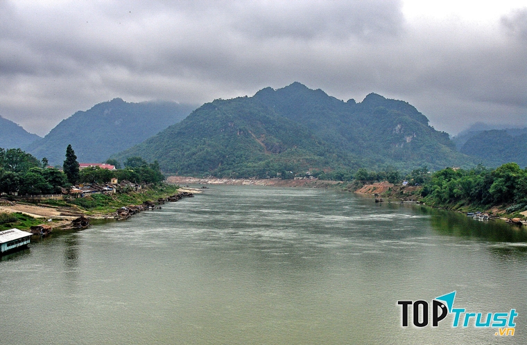 Sông Lô, địa phận tỉnh Tuyên Quang