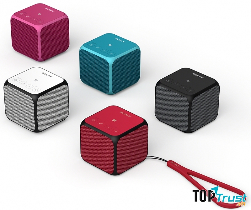 Chiếc loa bluetooth này giống như các khối rubik rực rỡ nhiều màu sắc.