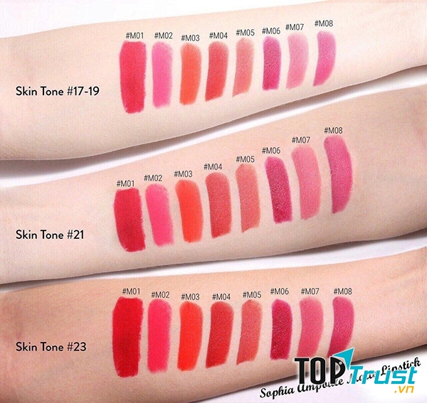 Những màu son dupe hoàn hảo