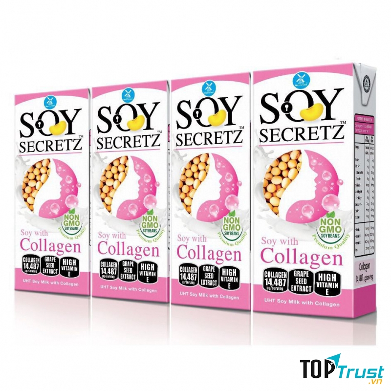 Sữa đậu nành Soy Secretz Collagen