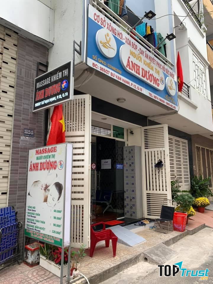 Spa massage khiếm thị Ánh Dương