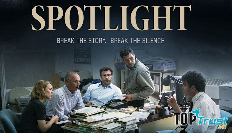Cuộc họp của nhóm Spotlight để lên kế hoạch đưa tin về vụ bê bối ấu dâm tại Boston
