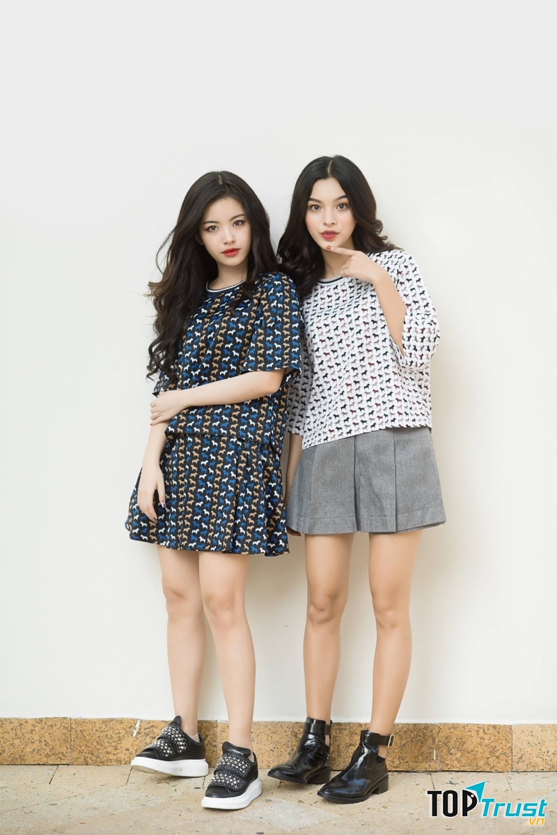 Thật trẻ trung, năng động với cả bộ của St2Wear