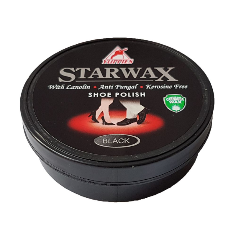 Xi đánh giày đen YUPPIES Star Wax Shoe Polish