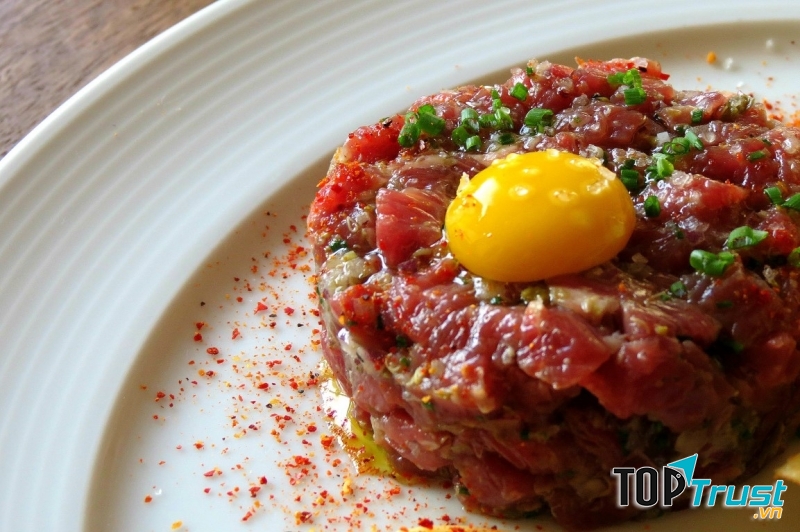 Steak Tartare - đỉnh cao của ẩm thực tươi sống