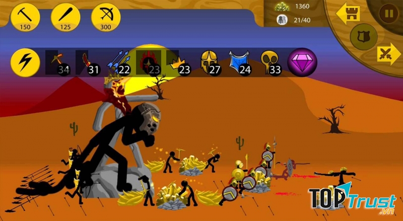 Tận hưởng cùng Stick War: Legacy