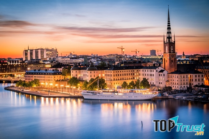 Stockholm - viên ngọc quý của Thụy Điển