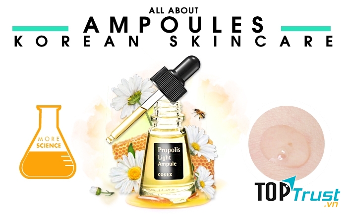 Ampoule là giải pháp hiệu quả cho các vấn đề về da.