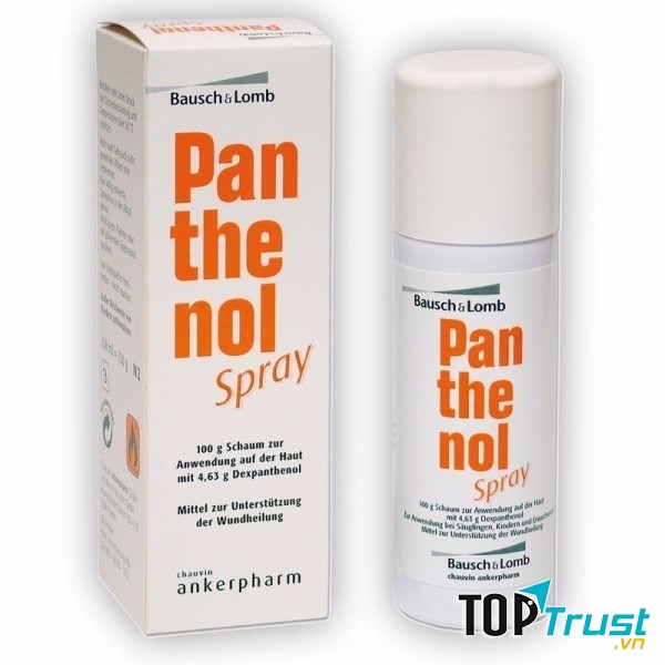 Chai xịt trị bỏng làm dịu vết thương nhanh chóng.