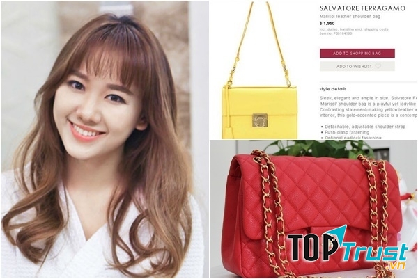 Từ khi yêu Trấn Thành, Hari sử dụng đồ hiệu nhiều hơn, thời trang hơn.