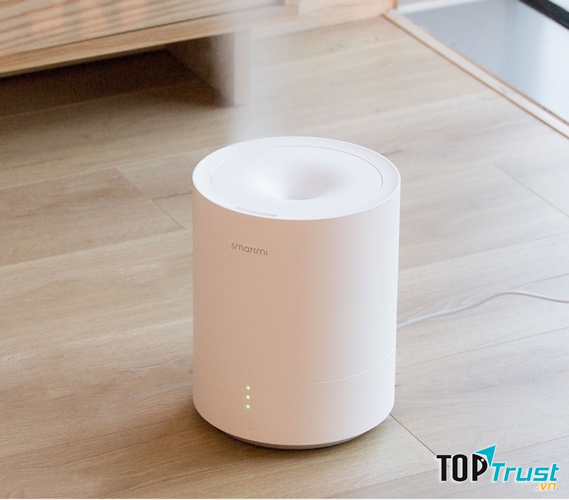 Sử dụng máy tạo độ ẩm có thể giúp làn da của mẹ bầu khỏi bị khô