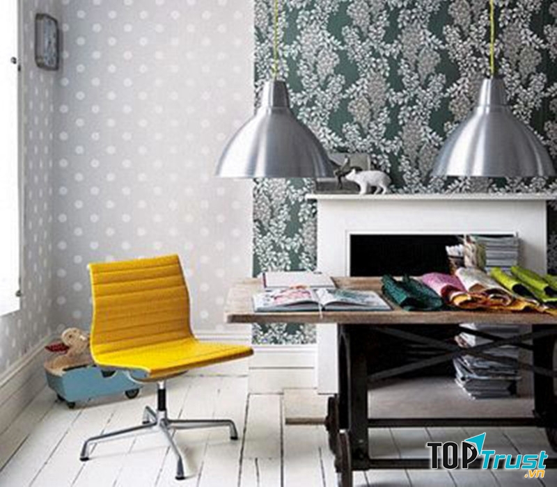 Sử dụng nội thất bằng kim loại