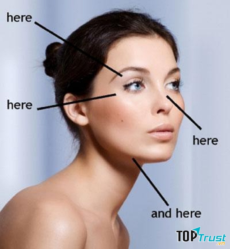 Sử dụng phấn highlight