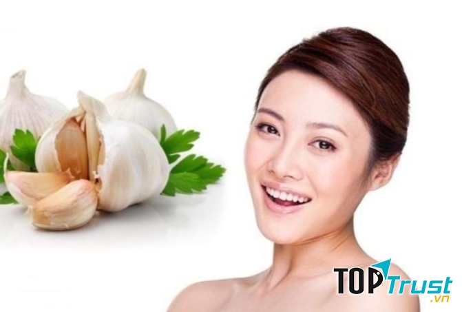 Tỏi có tác dụng làm đẹp da