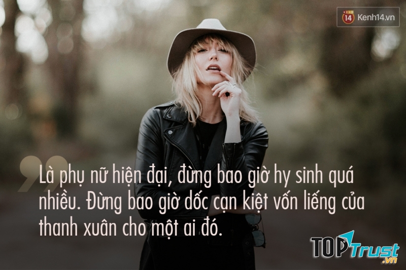 Đừng bao giờ hy sinh quá nhiều vì đàn ông (nguồn ảnh: kenh14.vn)