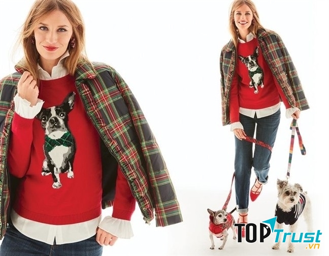 Sự kết hợp giữa đỏ và xanh lá