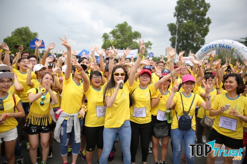 Sự kiện chạy bộ từ thiện cùng sao