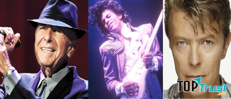 Ba cây đại thụ của làng nhạc thế giới qua đời