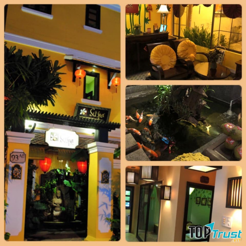 Không gian ấm cúng mang đậm văn hoá của phố cổ Hội An tại Sứ spa