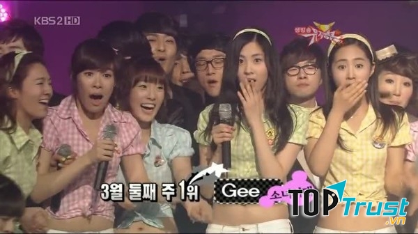 Gee và 9 chiến thắng liên tiếp trên show Music Bank