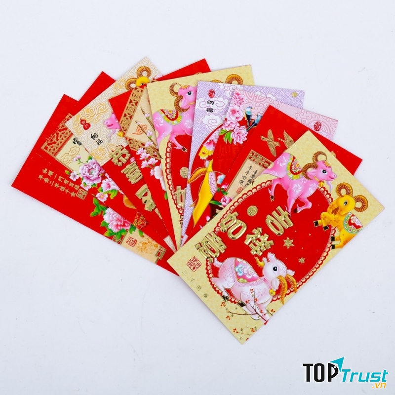 Tết Nguyên Đán không thể thiếu những phong bao lì xì