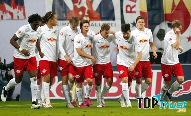 Leipzig đang là ngựa ô tại Bundesliga mùa này