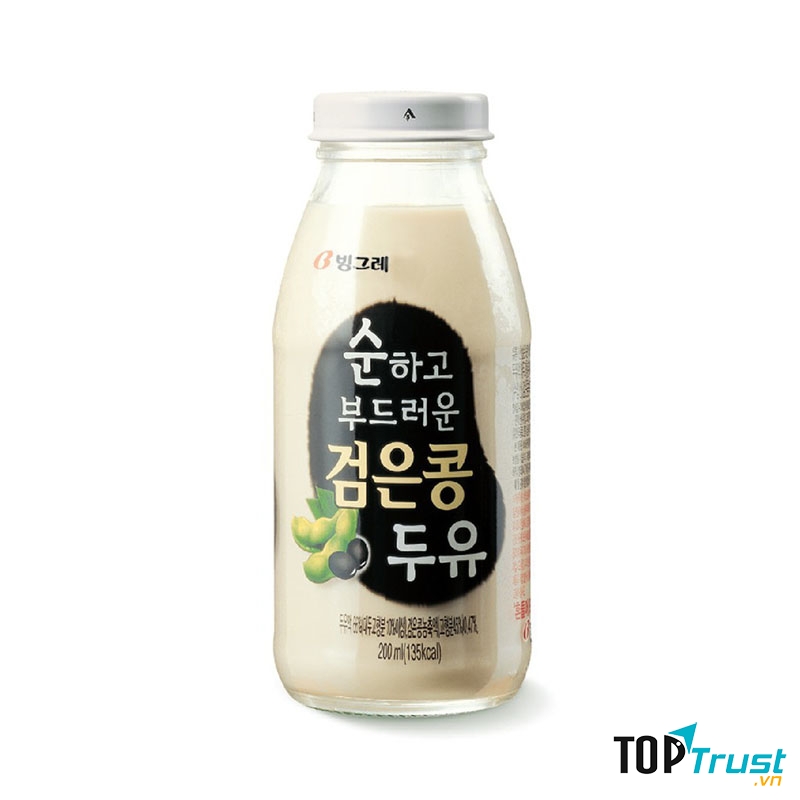 Sữa Đậu Nành Đậu Đen Soy Milk Black Binggrae