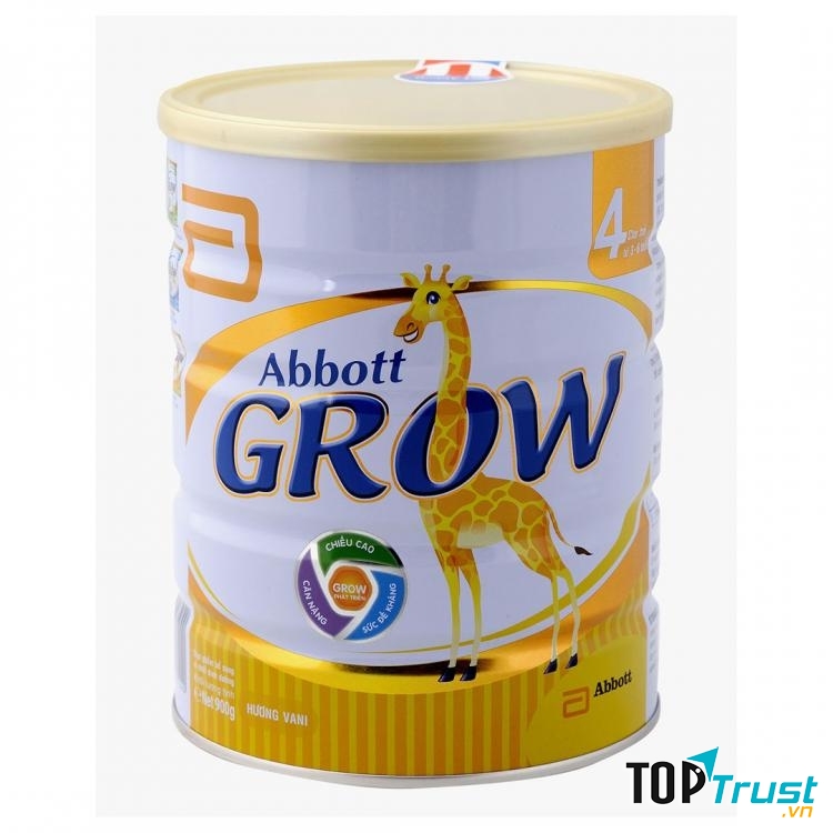 Sữa bột Abbott Grow 4 - 900g ( 3 - 6 tuổi )