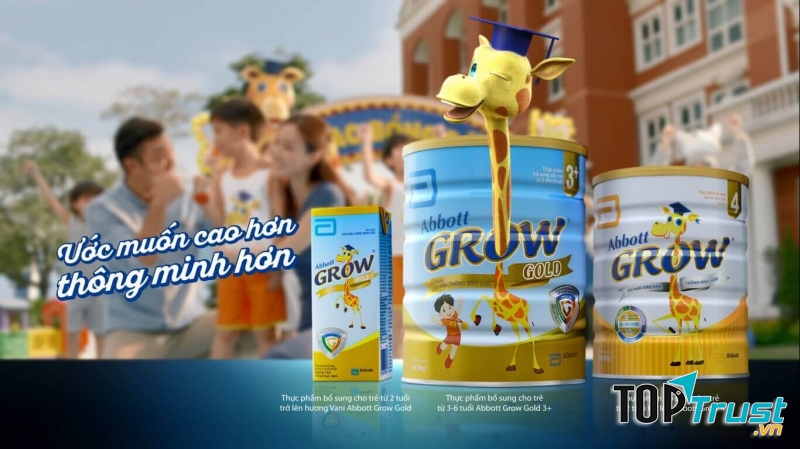 Sữa Bột Dinh Dưỡng Abbott Grow