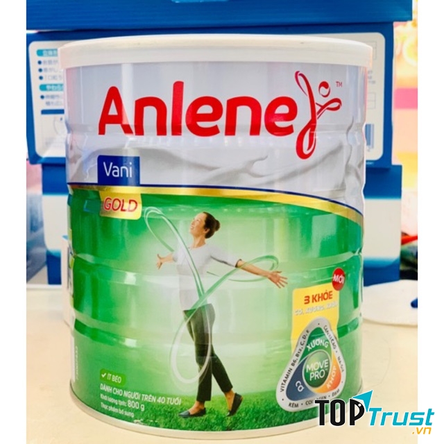Sữa Anlene chống loãng xương cho người từ 19- 45 tuổi