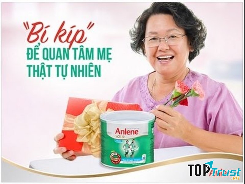 Sữa Anlene là sản phẩm tốt cho người già