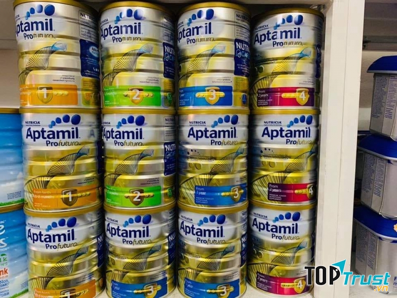 Sữa Aptamil công thức profutura của Úc