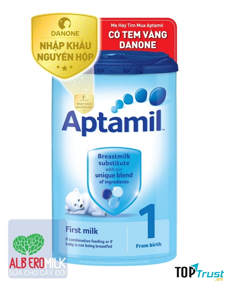 Sữa Aptamil của Anh số 1