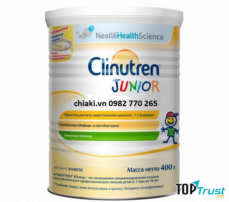 Sữa béo Clinutren Junior