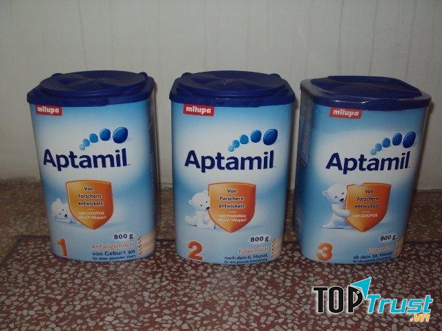 Sữa Aptamil của Đức